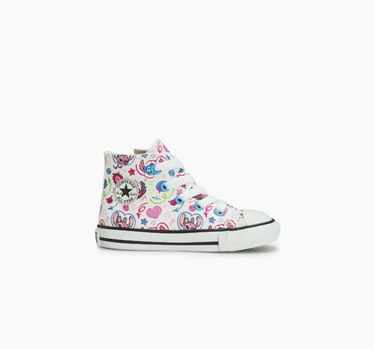 Converse x Disney Stitch Chuck Taylor All Star Side Zip Criança Cano Alto