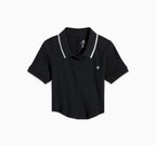 Polo Slim Button Up Preto