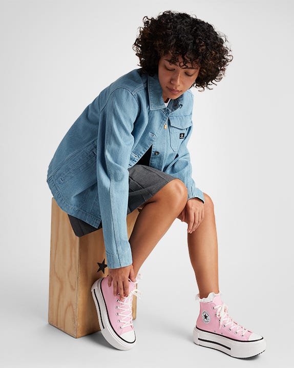 Chuck Taylor All Star Lift Double Stack Cano Alto