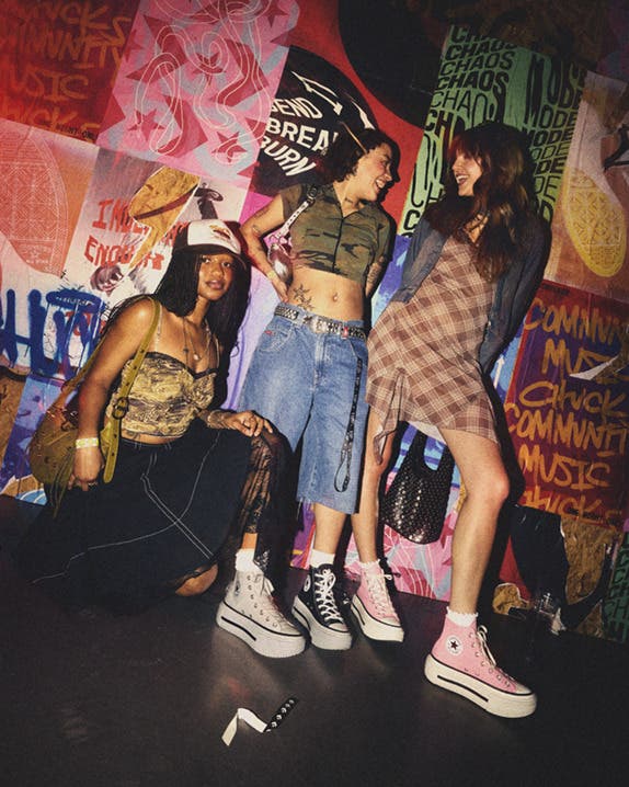 Chuck Taylor All Star Lift Double Stack Cano Alto