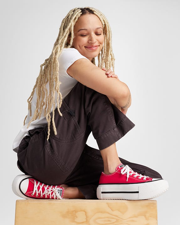 Chuck Taylor All Star Lift Double Stack Cano Baixo
