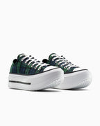 Chuck Taylor All Star Lift Double Stack Plaid Cano Baixo