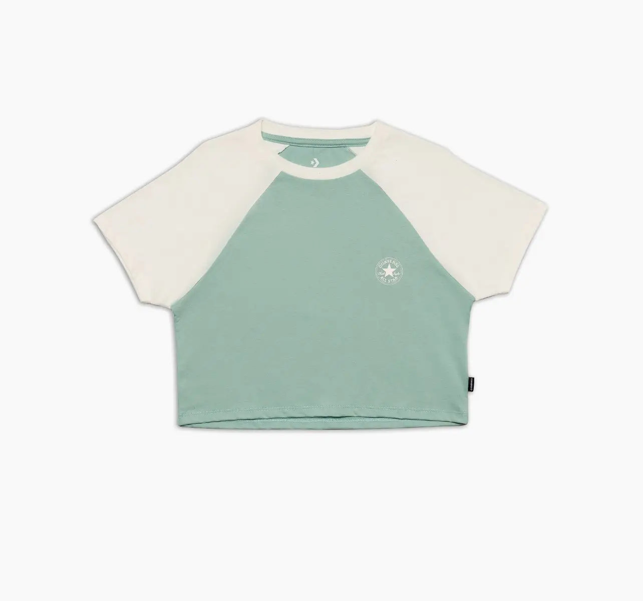 Camiseta Cropped Raglan Standard Fit Feminino