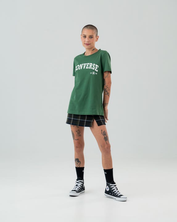 Camiseta Converse Retro Standard Fit Feminino