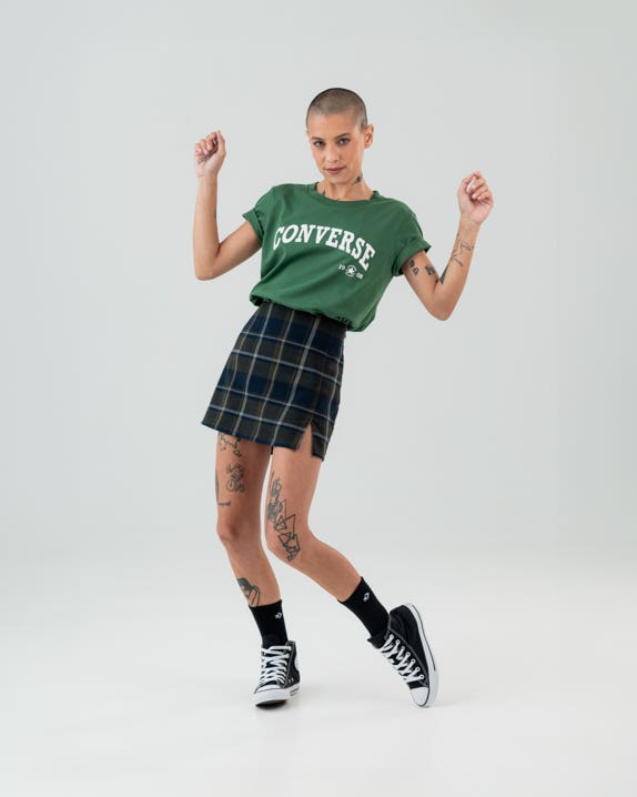 Camiseta Converse Retro Standard Fit Feminino