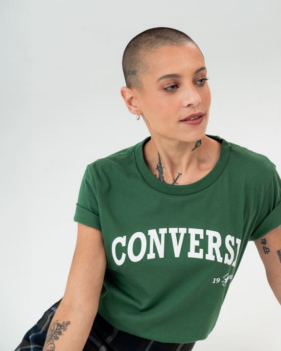Camiseta Converse Retro Standard Fit Feminino