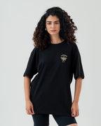 Camiseta Borboleta Frente e Costas Oversized Fit Feminino