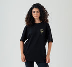 Camiseta Borboleta Frente e Costas Oversized Fit Feminino