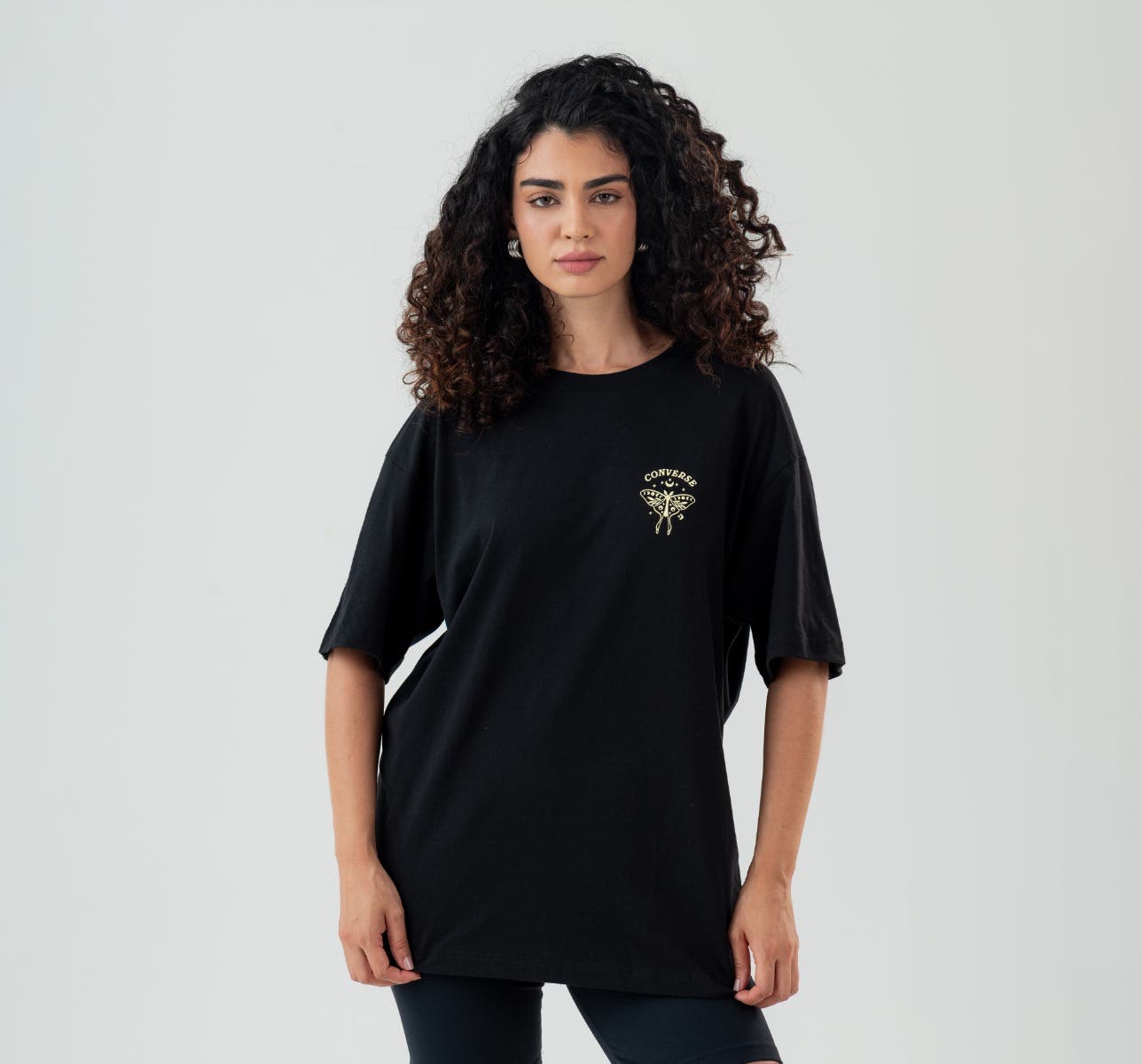 Camiseta Borboleta Frente e Costas Oversized Fit Feminino