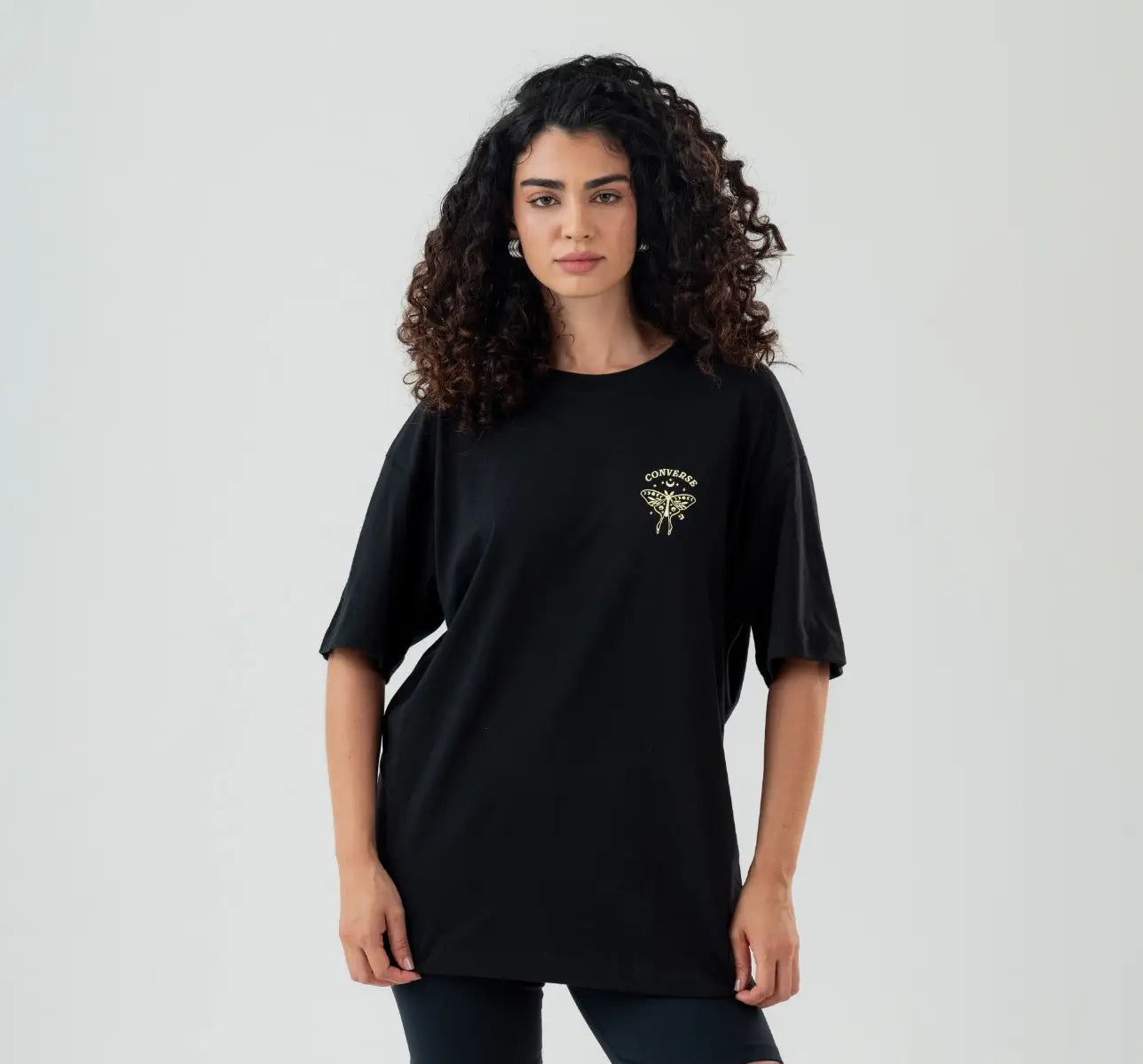 Camiseta Borboleta Frente e Costas Oversized Fit Feminino