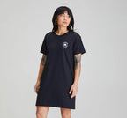 Vestido Patch Logo Standard Fit Feminino