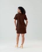 Vestido Patch Logo Standard Fit Feminino