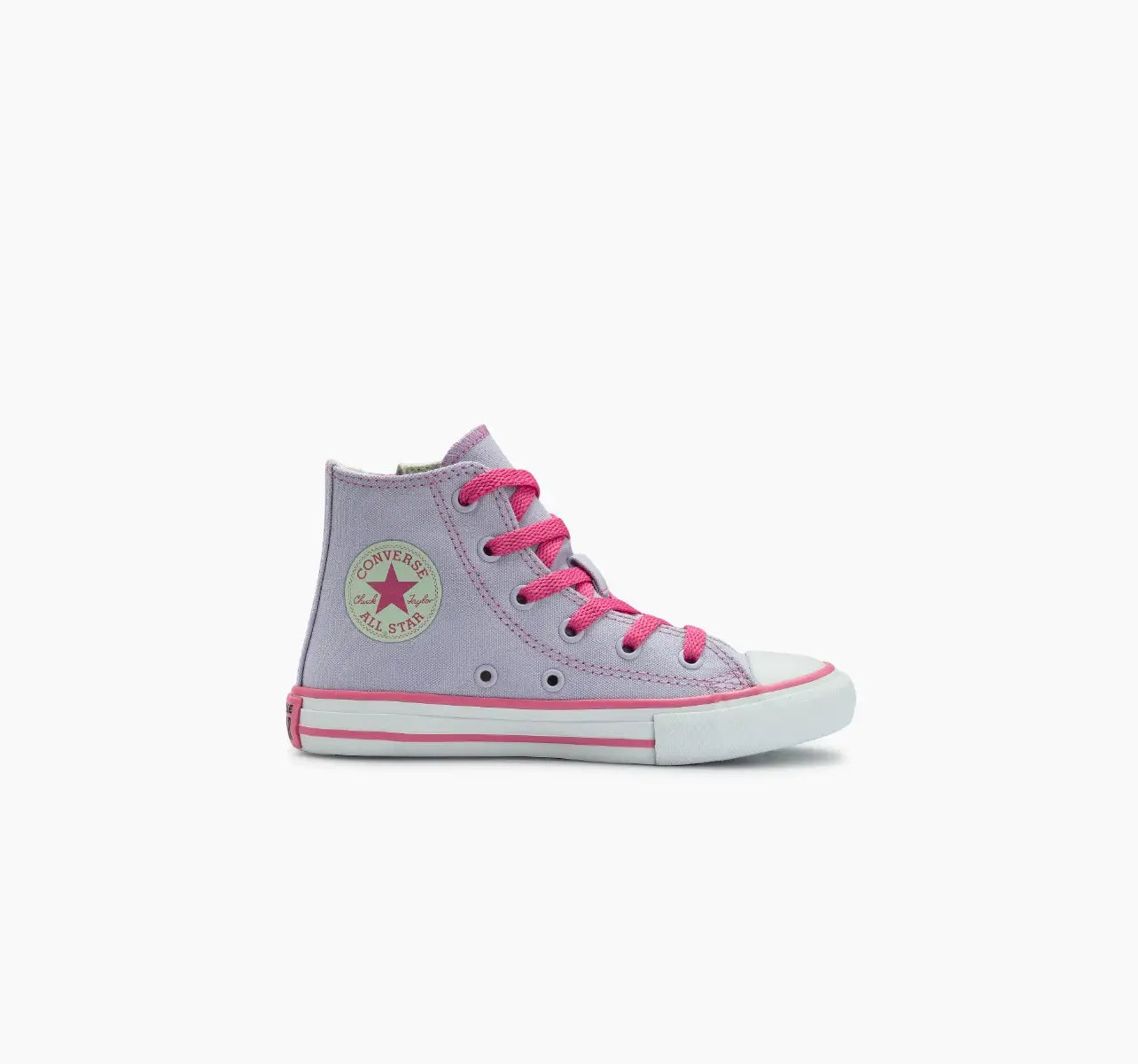 Chuck Taylor All Star Side Zip Canvas+1 Juvenil Cano Alto