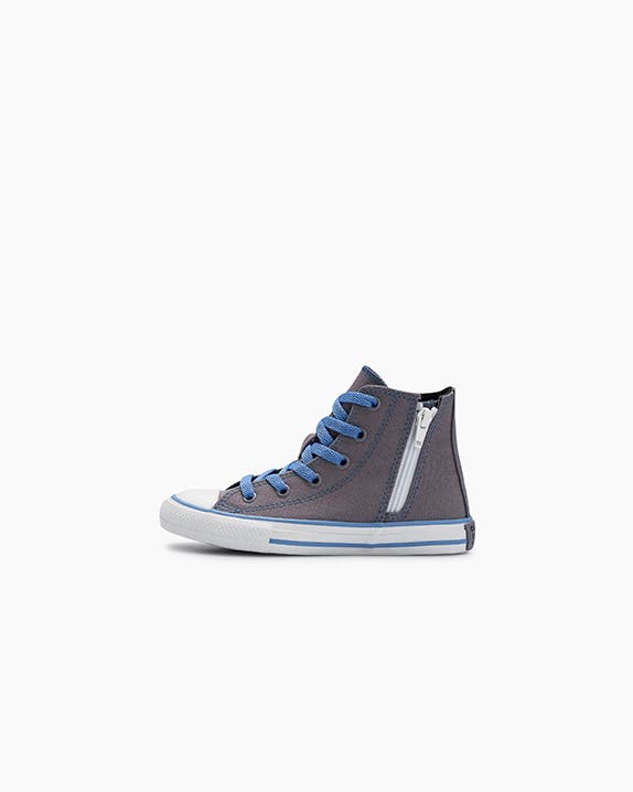 Chuck Taylor All Star Side Zip Canvas+1 Juvenil Cano Alto