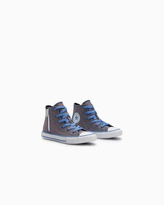 Chuck Taylor All Star Side Zip Canvas+1 Juvenil Cano Alto