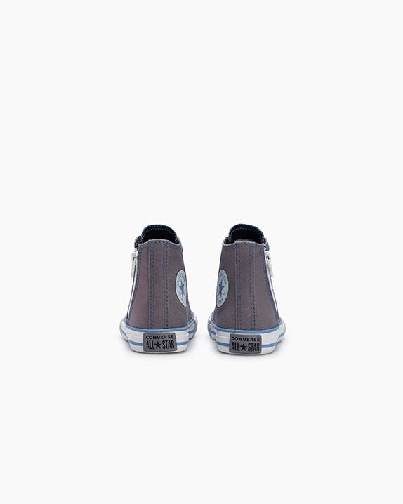 Chuck Taylor All Star Side Zip Canvas+1 Juvenil Cano Alto