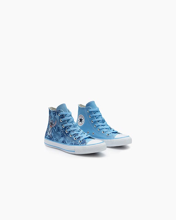 Converse x Disney Stitch Chuck Taylor All Star Juvenil Cano Alto