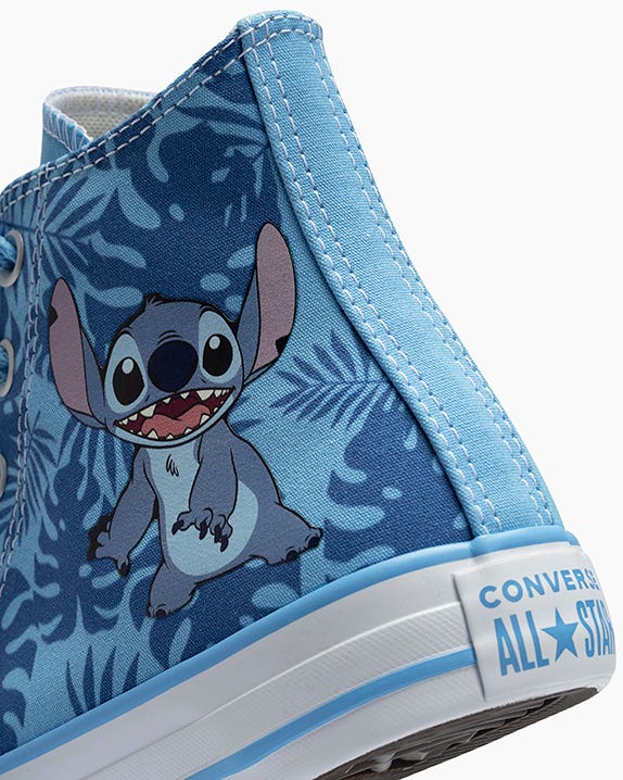 Converse x Disney Stitch Chuck Taylor All Star Juvenil Cano Alto