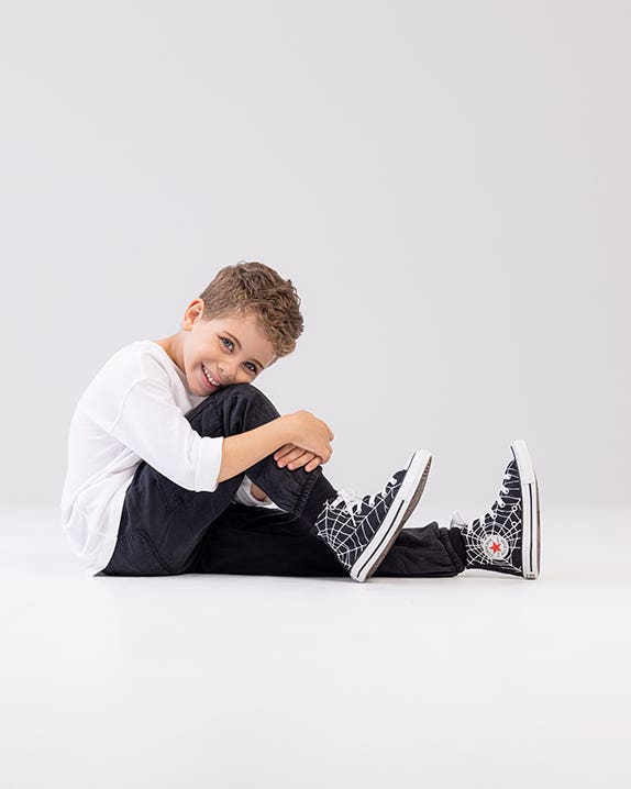 Chuck Taylor All Star Spider Juvenil Cano Alto