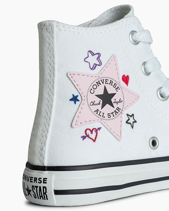 Chuck Taylor All Star Star Essentials Juvenil Cano Alto