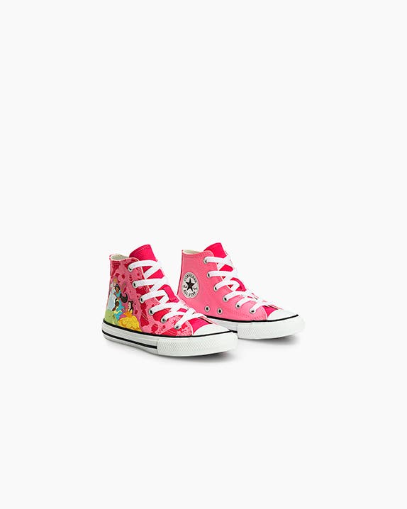 Chuck Taylor All Star Juvenil Disney Princesa Cano Alto