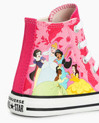 Chuck Taylor All Star Juvenil Disney Princesa Cano Alto
