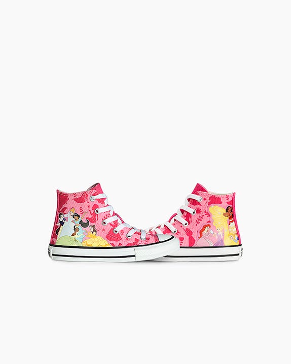 Chuck Taylor All Star Juvenil Disney Princesa Cano Alto