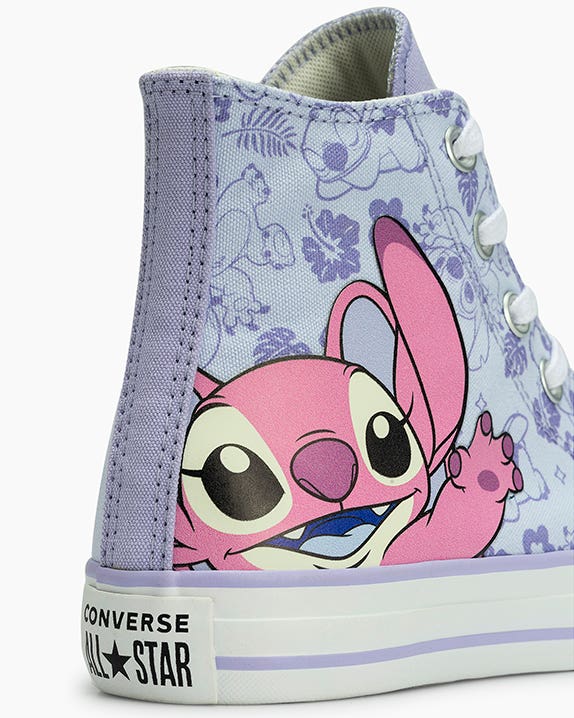 Converse x Disney Stitch Chuck Taylor All Star Juvenil Cano Alto