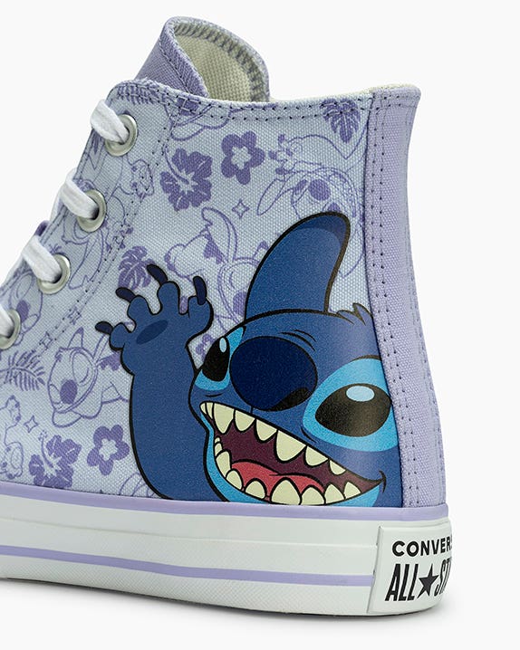 Converse x Disney Stitch Chuck Taylor All Star Juvenil Cano Alto