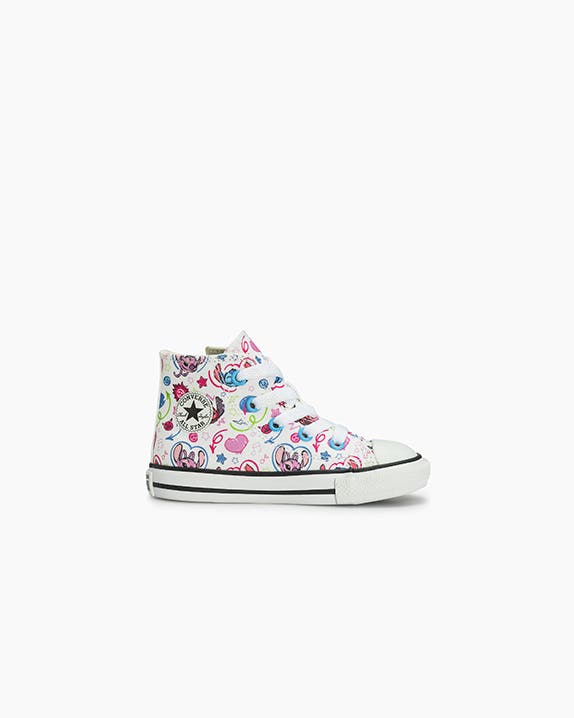 Converse x Disney Stitch Chuck Taylor All Star Side Zip Criança Cano Alto