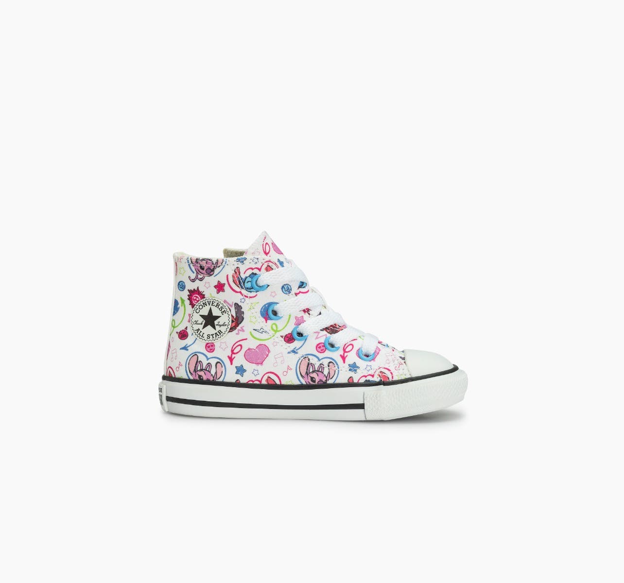 Converse x Disney Stitch Chuck Taylor All Star Side Zip Criança Cano Alto