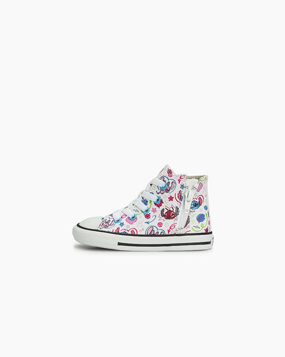 Converse x Disney Stitch Chuck Taylor All Star Side Zip Criança Cano Alto