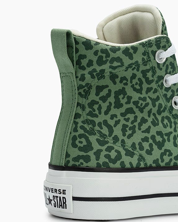 Chuck Taylor All Star Padded Lift Neutral Colors Animal Print Cano Alto