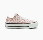 Chuck Taylor All Star Lift Neutral Colors Animal Print Cano Baixo