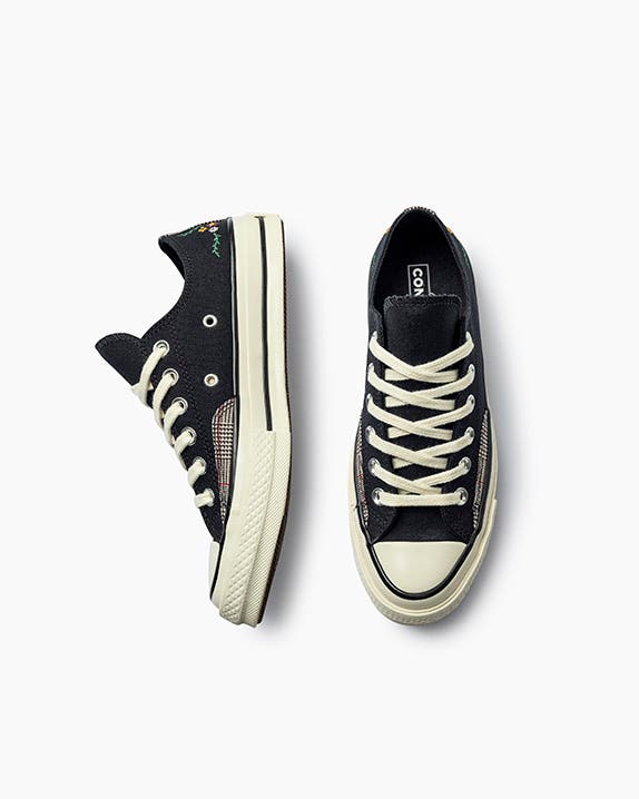 Chuck 70 Floral Cano Baixo