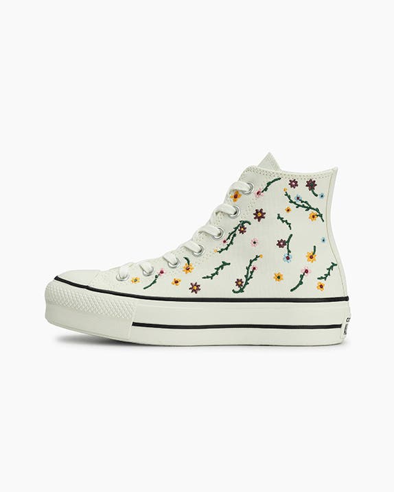Chuck Taylor All Star Lift Floral Cano Alto